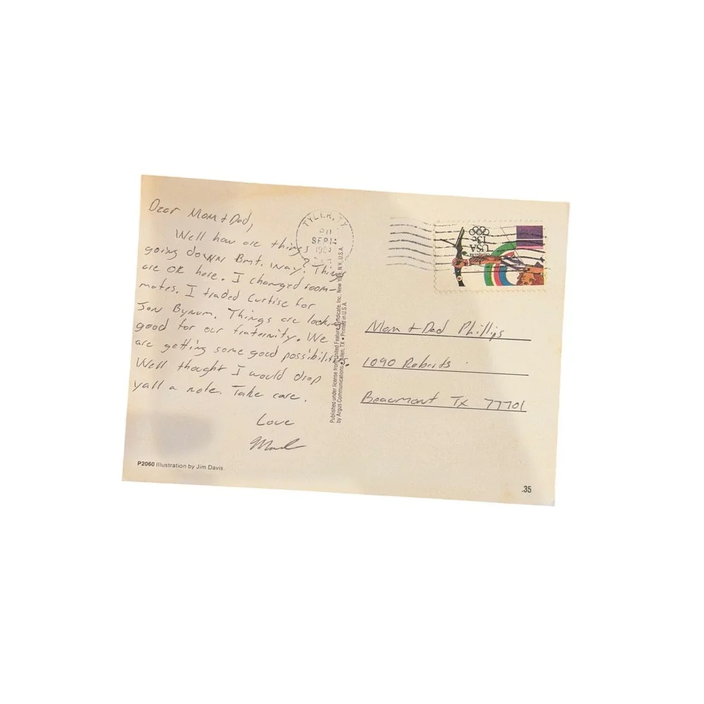 Vintage 1984 Garfield‎ I Hate Empty Mailboxes Postcard Jim Davis Argus Comic 80s